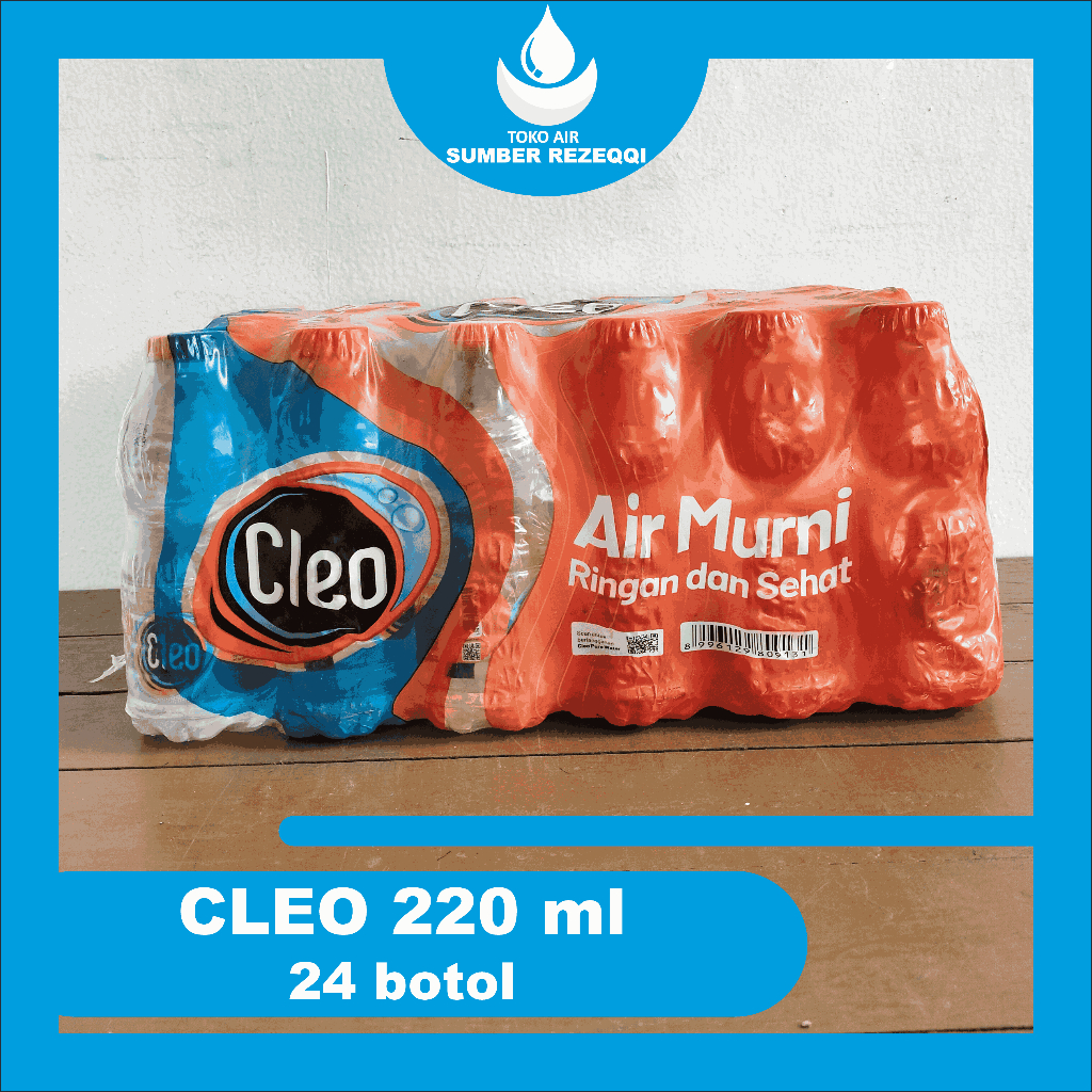 

CLEO BOTOL 220 ml (24 BOTOL) AIR MINERAL