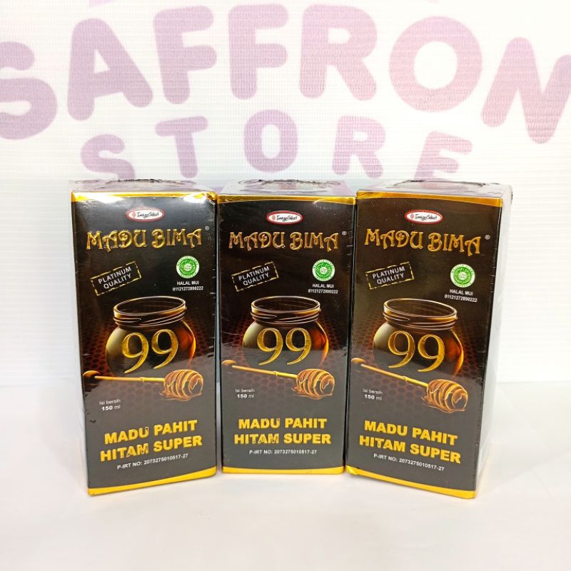 Madu Bima 99 150ml Madu Pahit Hitam Super