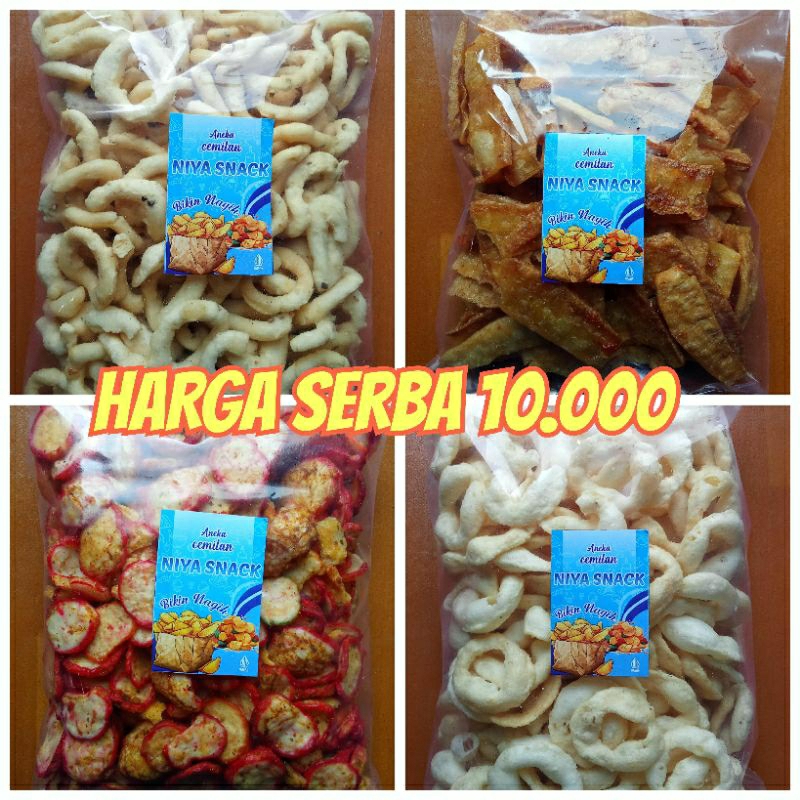 

Aneka cemilan serba 10.000