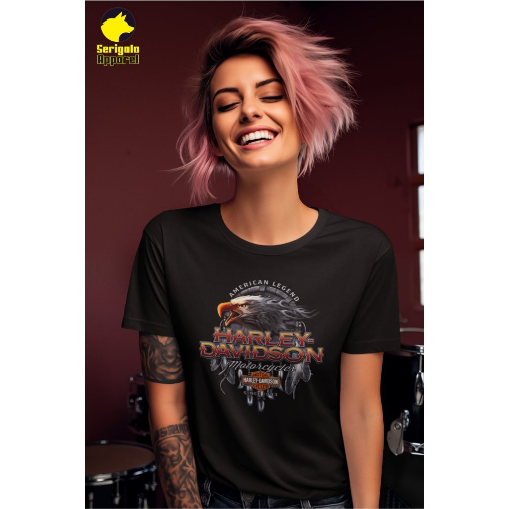 KAOS HARLEY DAVIDSON / BAJU MOTOR / T-SHIRT MOTOR / ATASAN PRIA / BAJU HARLEY DAVIDSON / KAOS MOTOR 