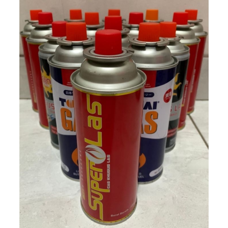 kaleng gas portabel kosong