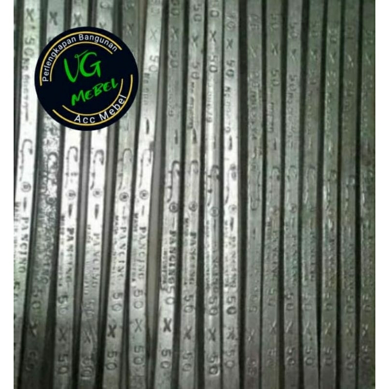 Timah Batangan Super 50 X 50 Cap PANCING (Size BESAR) - Timah Batang Solder Patri Merk PANCING...1 K