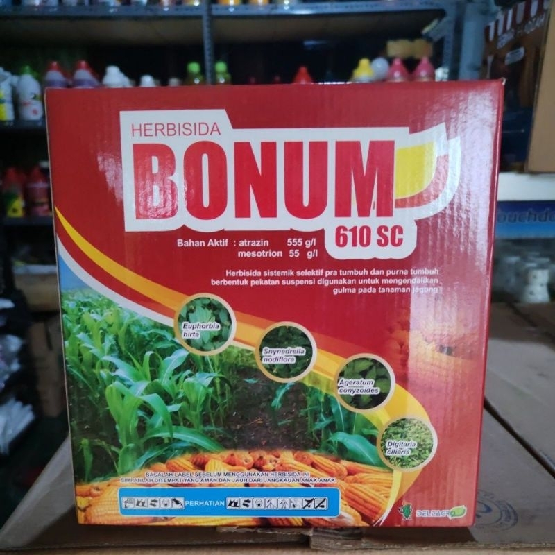 herbisida selektif jagung BONUM 610SC kemasan 500ml