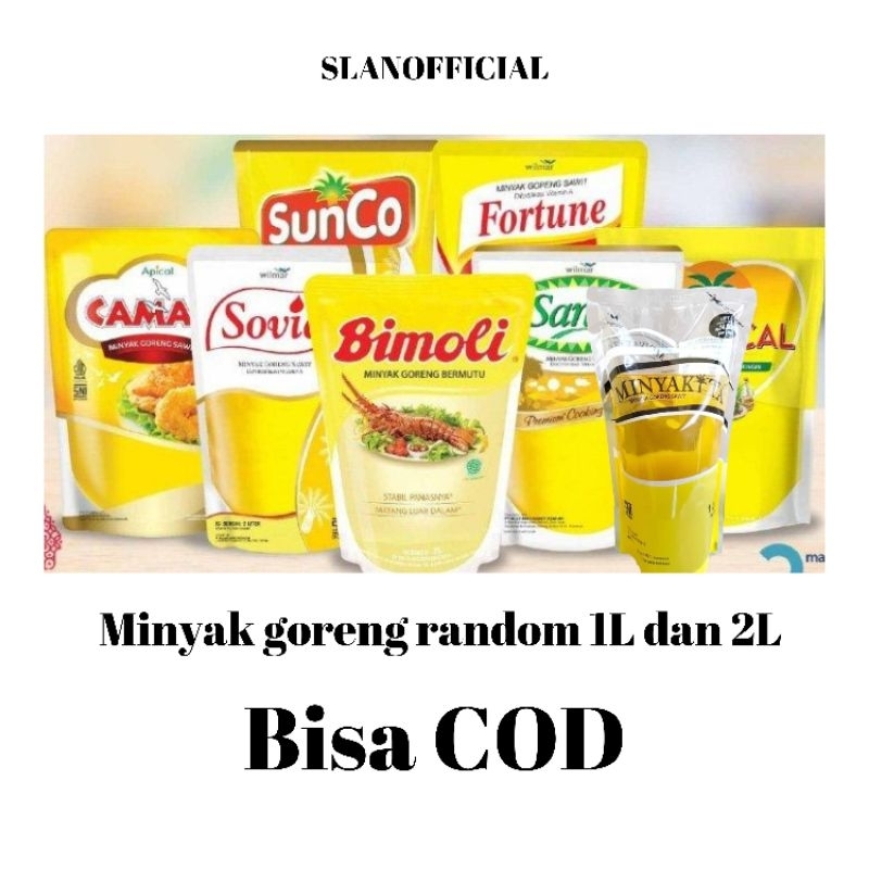 

COD PROMO MINYAK GORENG 1L dan 2L Random