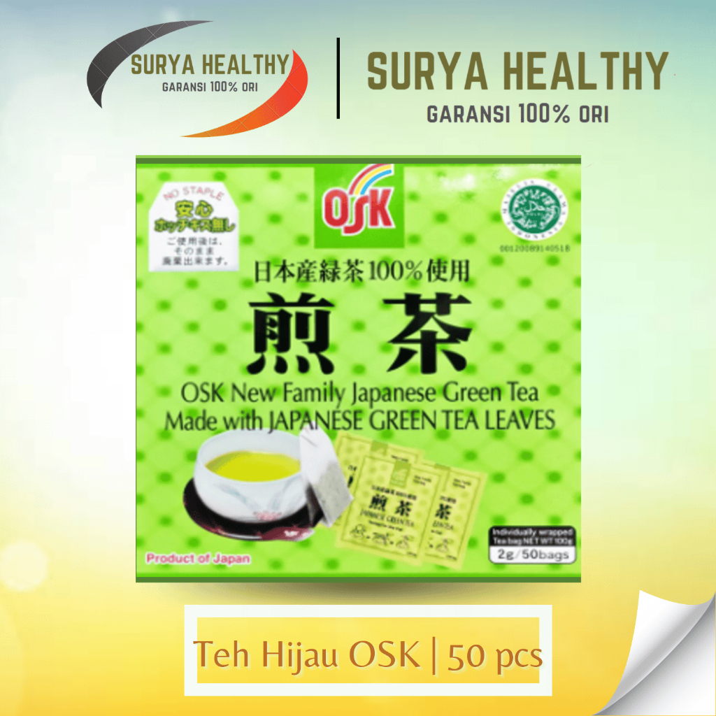 

TEH HIJAU OSK JEPANG/ OSK JAPANESE GREEN TEA EXPIRED 2026