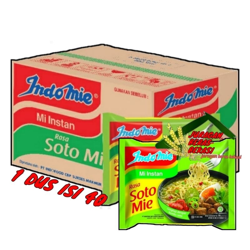 

INDOMIE SOTO 1DUS ISI 40