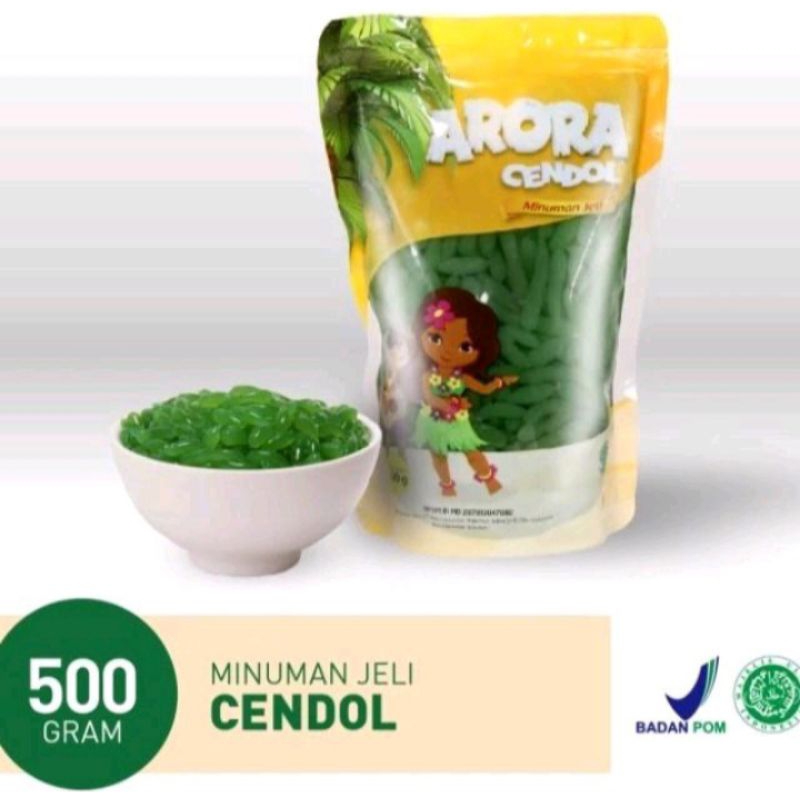 500 gram cendol jelly kecebong arora