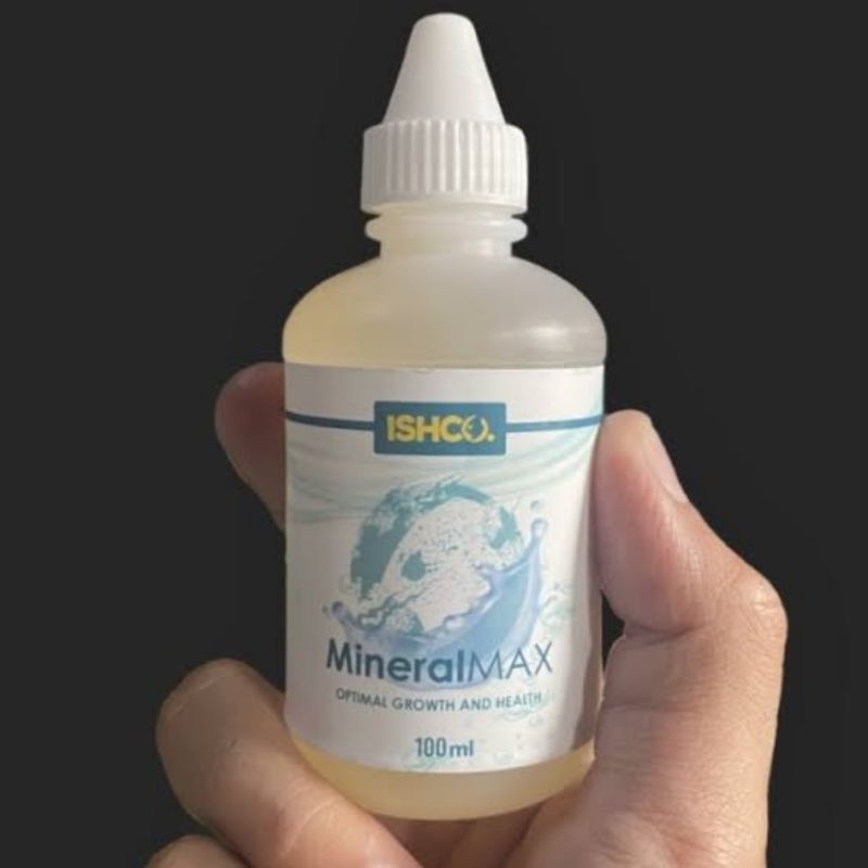ISHCO MINERAL MAX - Kalsium Vitamin Obat Ikan Cupang / Channa / Ikan Hias