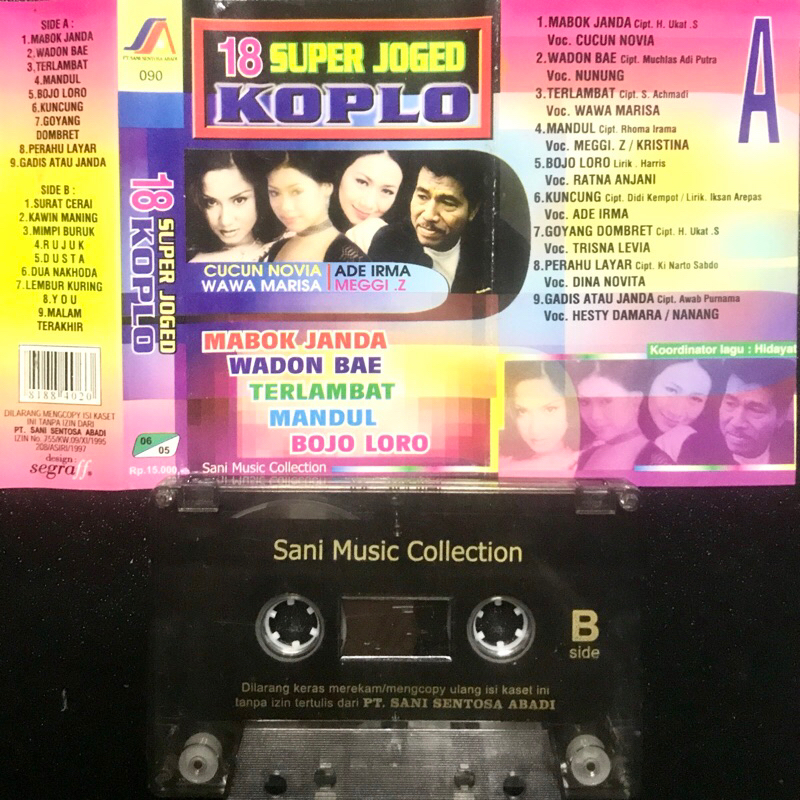 KASET PITA SUPER JOGED KOPLO