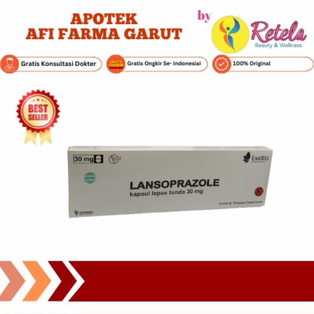 LANSOPRAZOLE 30MG BOX 2 STRIP