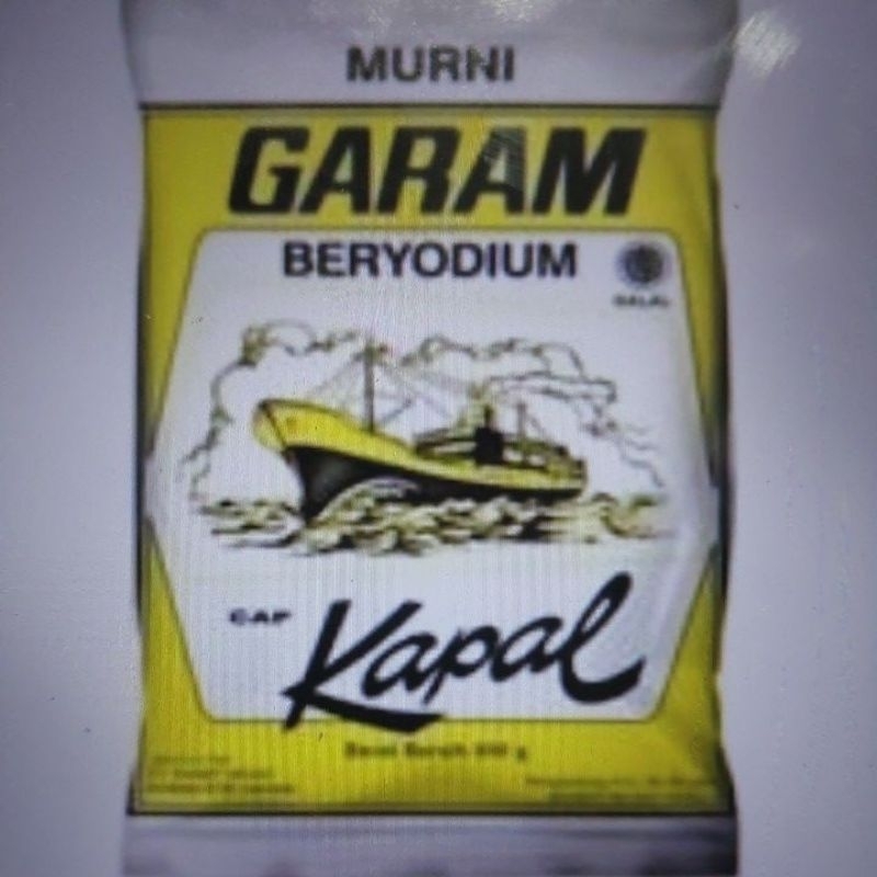 

Garam Dapur Cap Kapal 250gr