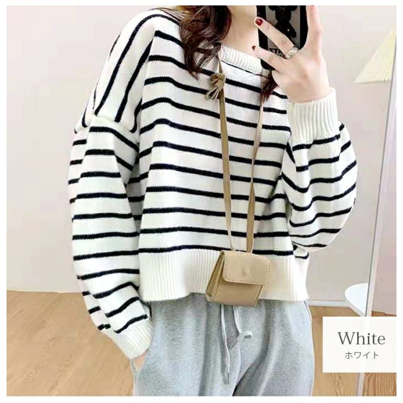 BAYONETA STRIP/ATASAN WANITA/SUITER RAJUT