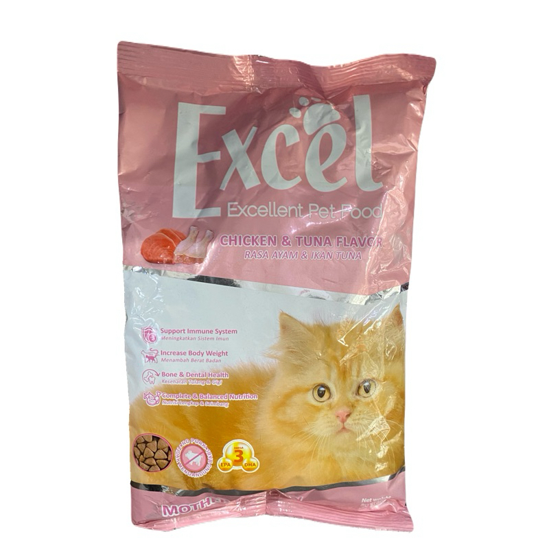 Makanan Kucing Excel Kitten