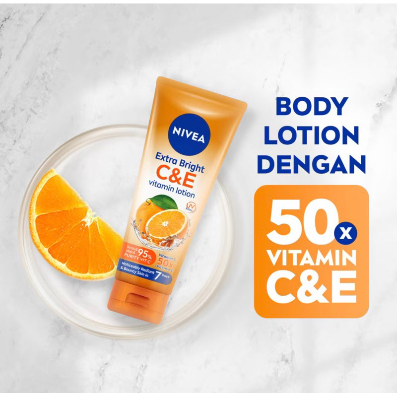 NIVEA C&E VITAMIN LOTION 50x+VITAMEN E