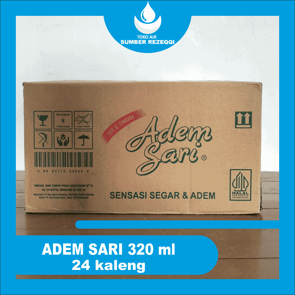 

ADEM SARI 320 ml (24 KALENG) MINUMAN