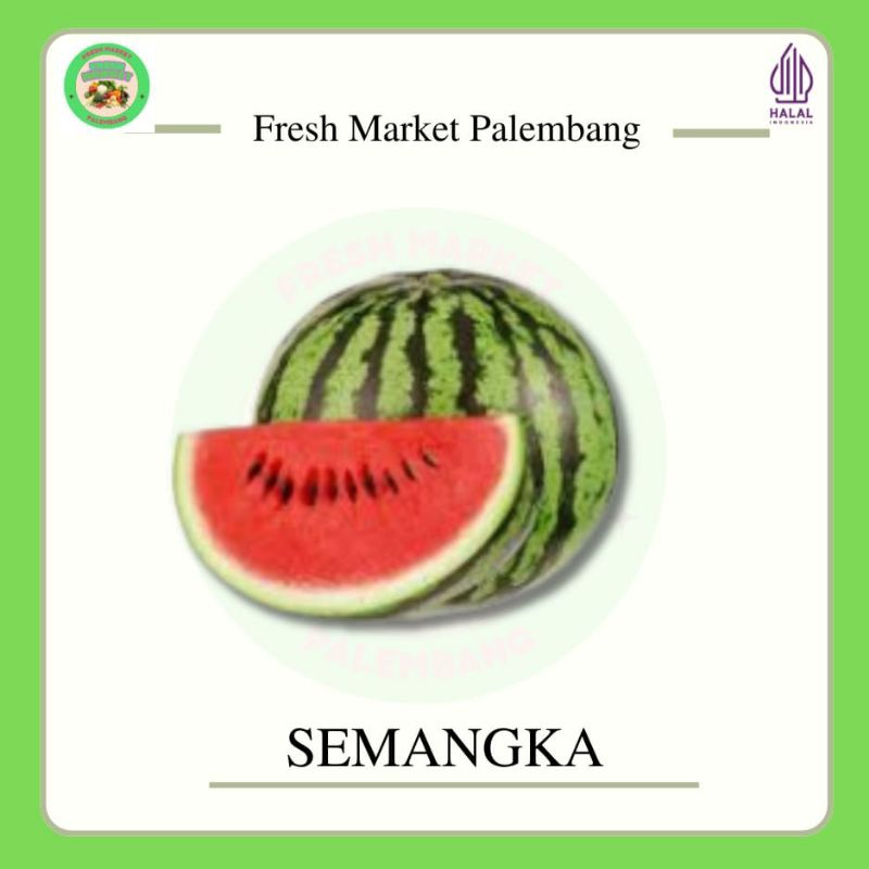 

Semangka Merah -Fresh Market Palembang-