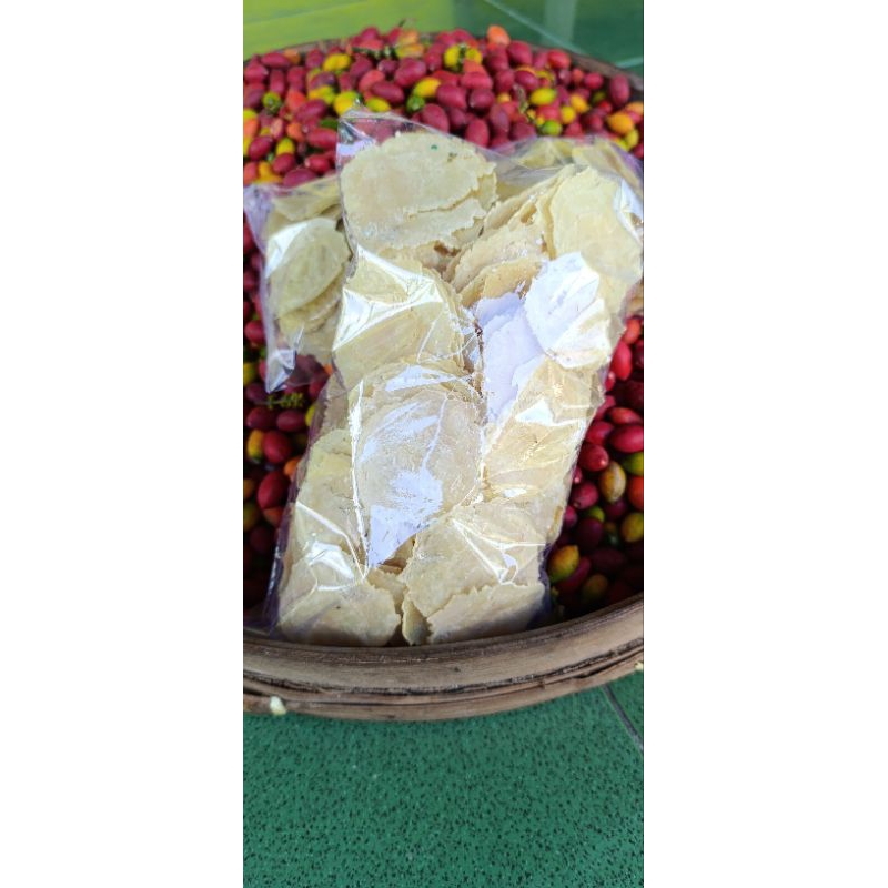 

emping mlinjo kualiatas super tipis berat 250g