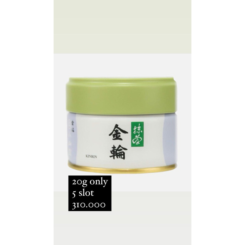 

Marukyu Koyamaen Kinrin 20g Matcha Powder