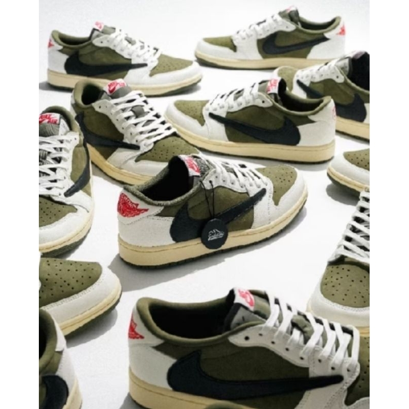 Air Jordan 1 Low OG Travis Scott Medium Olive
