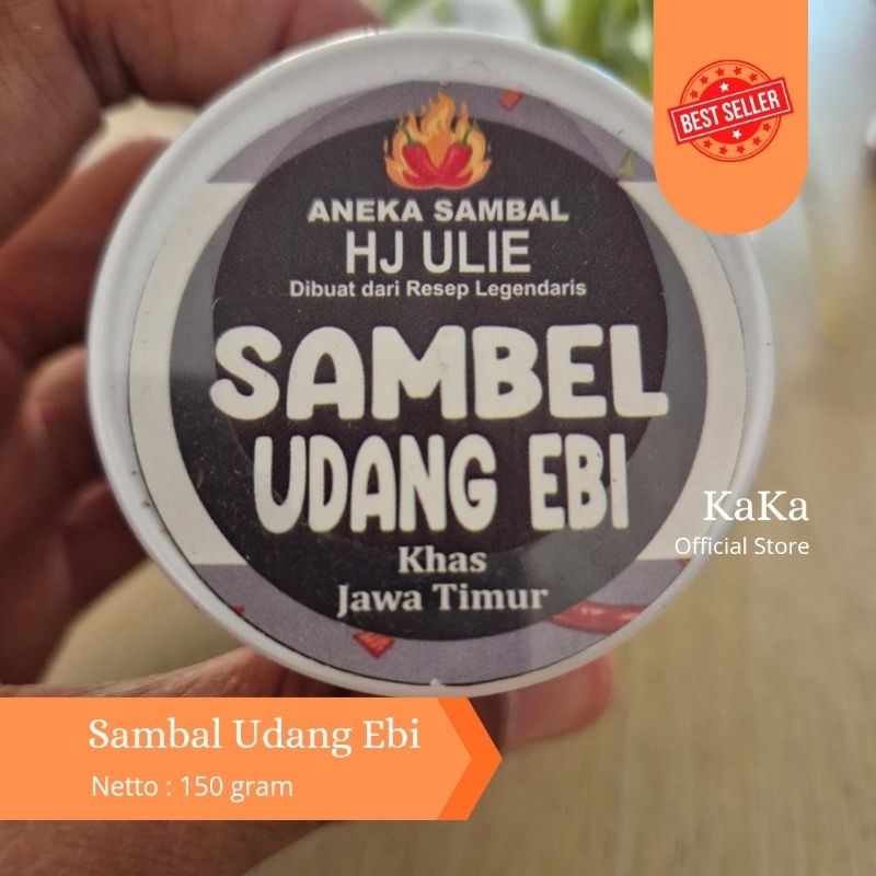 

Sambal Udang Ebi HJ ULIE / Sambal Udang Ebi / Sambal Udang / Sambal Tradisional / Sambal Enak