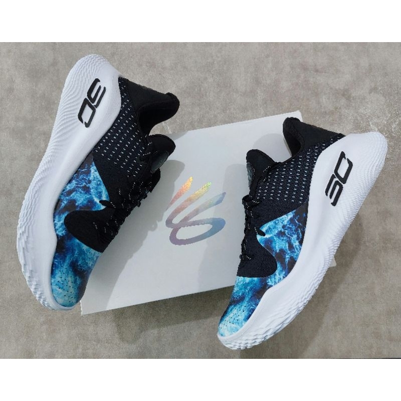 SEPATU BASKET UNDER ARMOUR CURRY 4 LOW FLOTRO BRUCE LEE - ORIGINAL BNIB