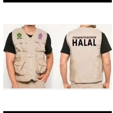 Rompi PENDAMPING HALAL | Kemenag | Costum bordir