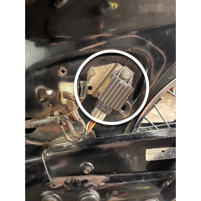 Breket Bracket Braket dudukan Kiprok - Flasher honda Astrea 800 Star prima original second