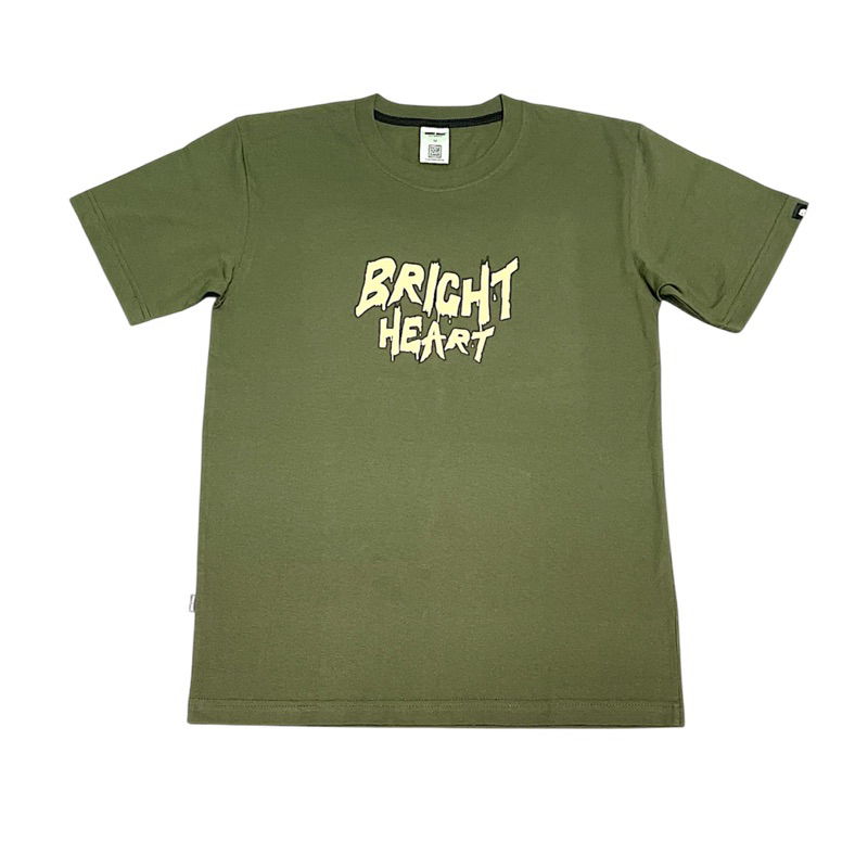 Tshirt Green Olive 100%Cotton BCI