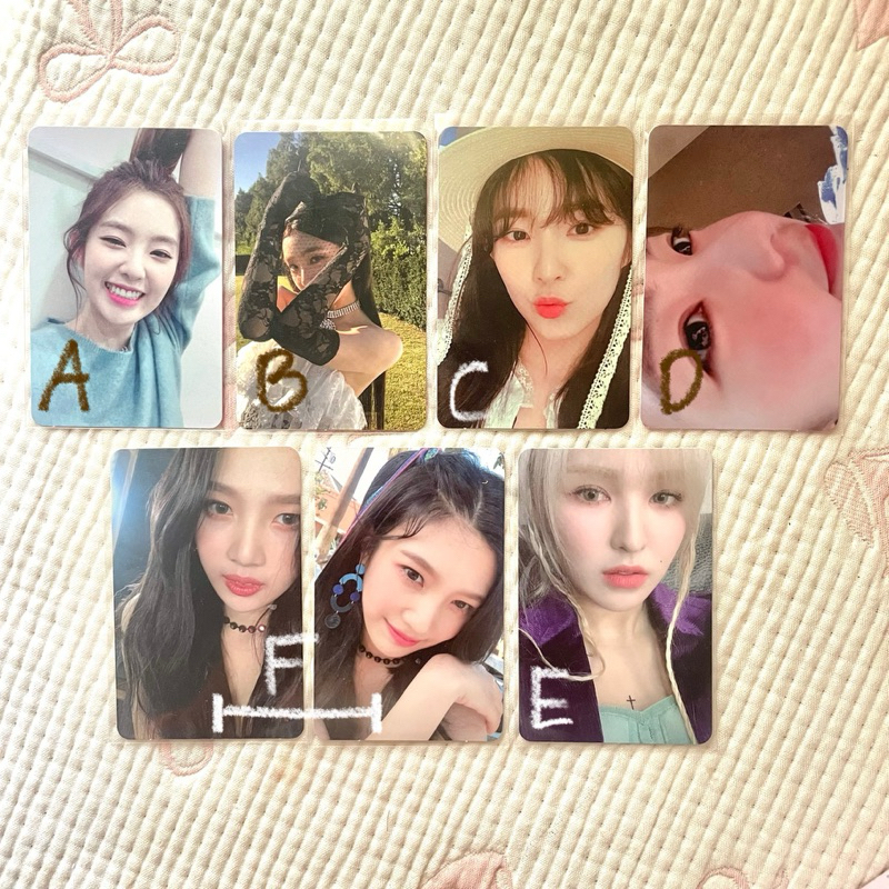 red velvet photocard