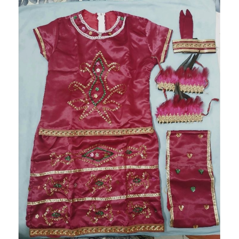 PL Baju Adat dayak anak perempuan