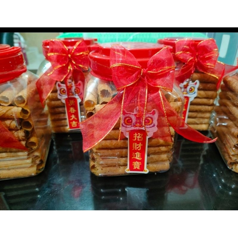 

Kue Semprong Khas Bagan Kue Neng Keng egg roll Limited Edisi