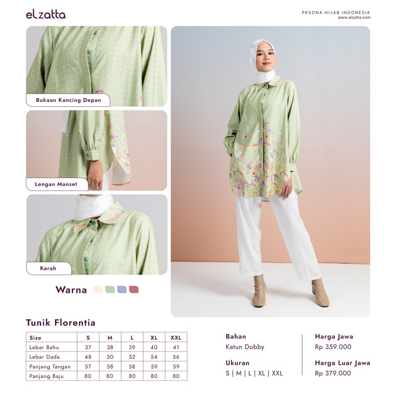 Tunik florentia elzatta tunik elzatta