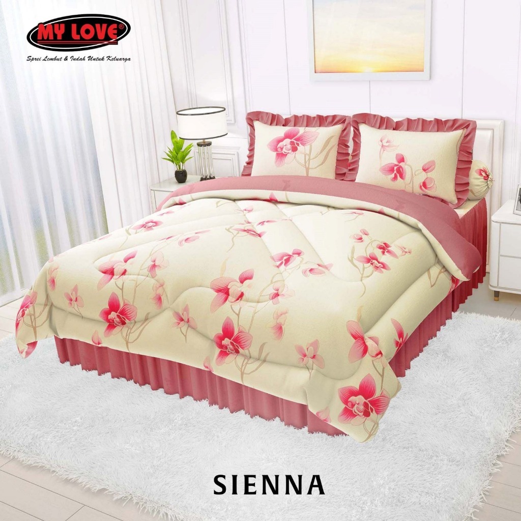 My Love Bed Cover Sprei 180x200 Tinggi 30 cm