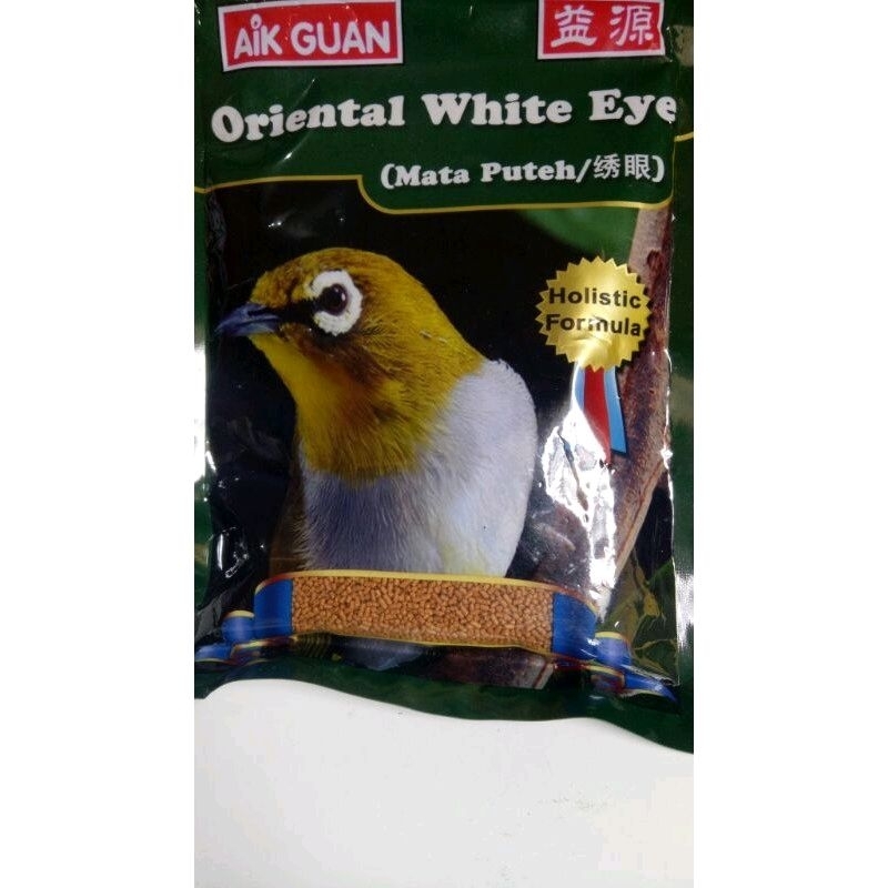 AIK GUAN ORIENTAL 250gramWHITE EYE VOER IMPORT UNTUK BURUNG PLECI