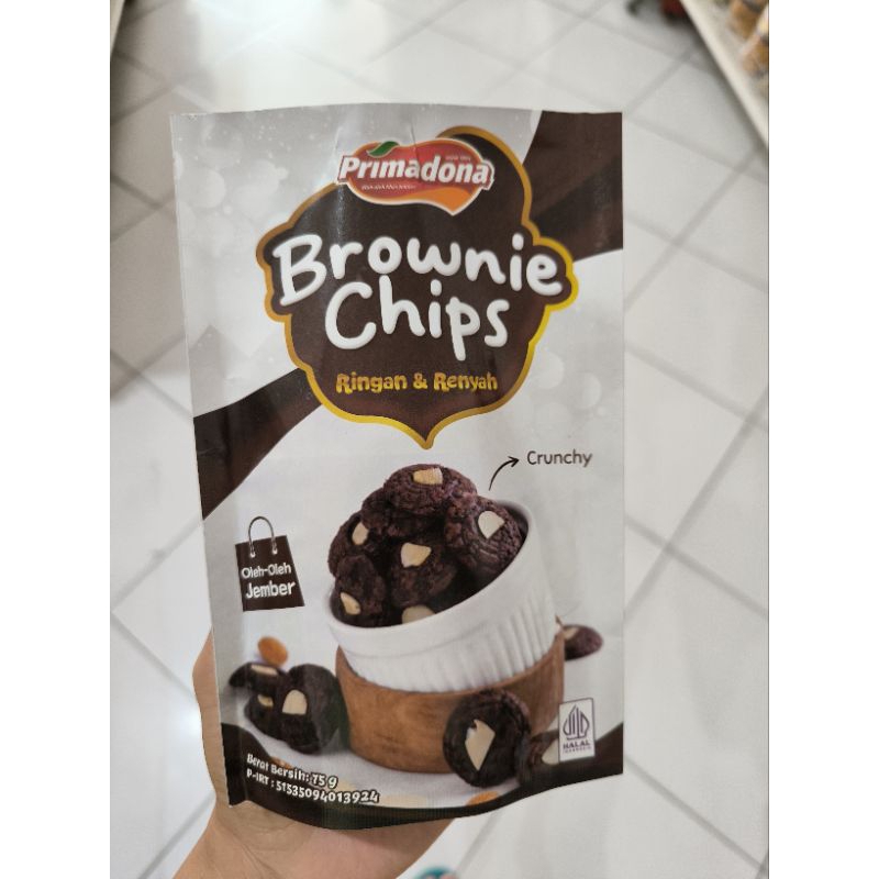 

Brownie Chips Primadona Jember
