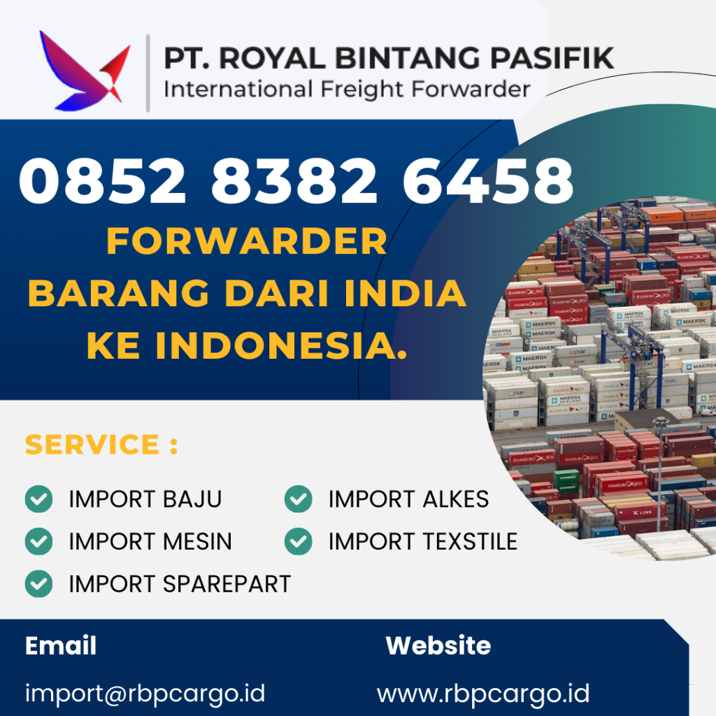 Forwarder impor terpercaya