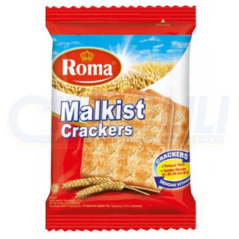 

MALKIST CRACKERS ORIGINAL 1 RENCENG ISI 10pcs