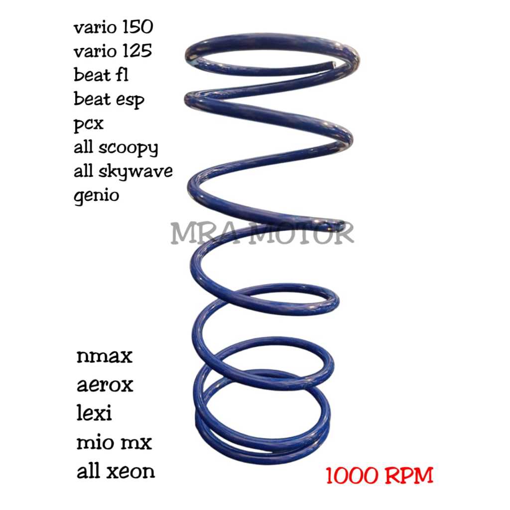PER VER CVT 1000 RPM VARIO 125 VARIO 150 PCX 150  THAILAND SRD