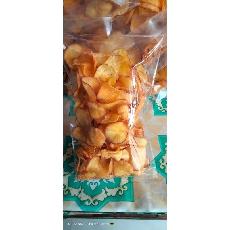 

keripik singkong rasa jagung manis kemasan besar