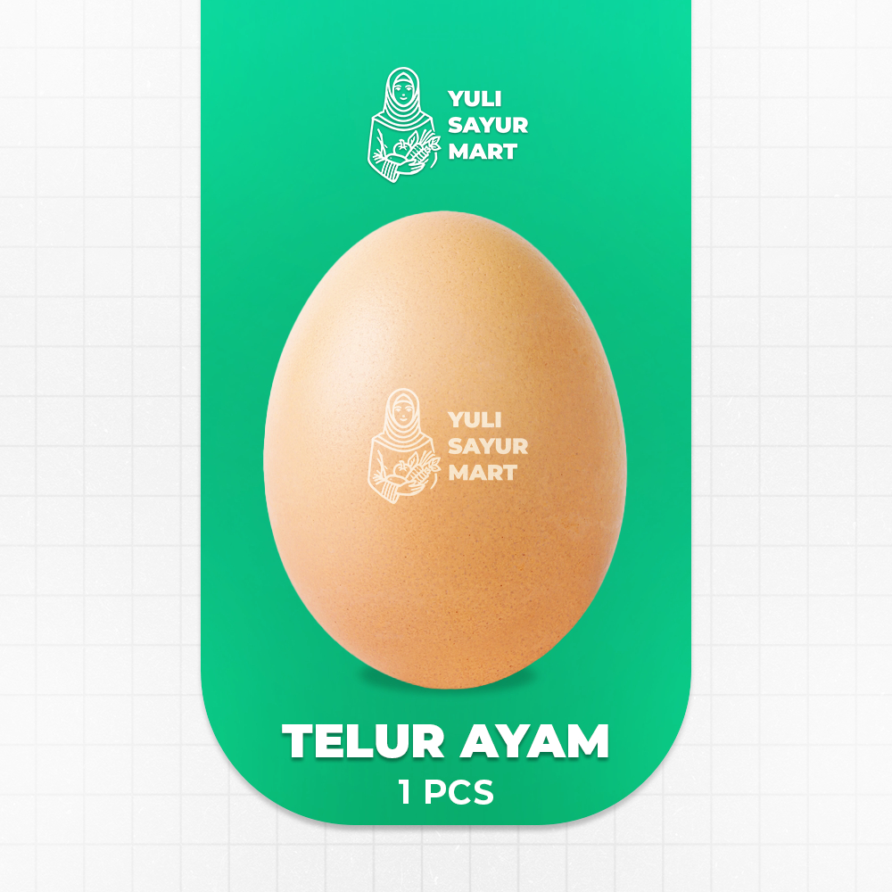 

Telur Ayam 1 Pcs - Yuli Sayur Mart