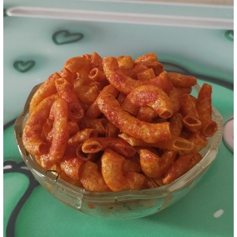 

Makaroni bantat spiral pedas balado rasanya dijamin nagih kemasan 50 gram