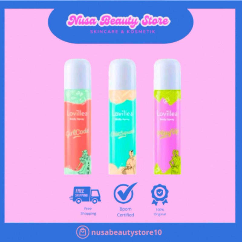 Lovillea Parfum Body Spray