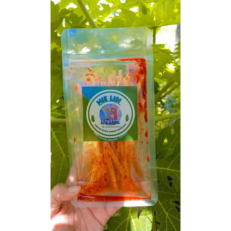 

MIEl LIDI kemasan 500gr dengan toping pedas manis & jagung manis