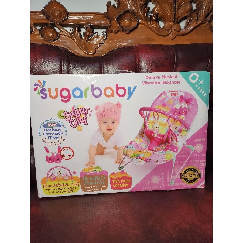 Sugar Baby Bouncer Sugar Chef Vibration Bouncer New