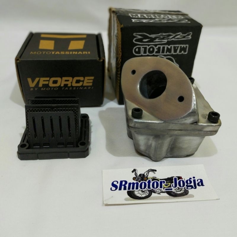 INTEK INTAKE MANIFOLD MANIPOL KODOK FIZ R PENDEK MEMBRAN CARBON VFORCE 4