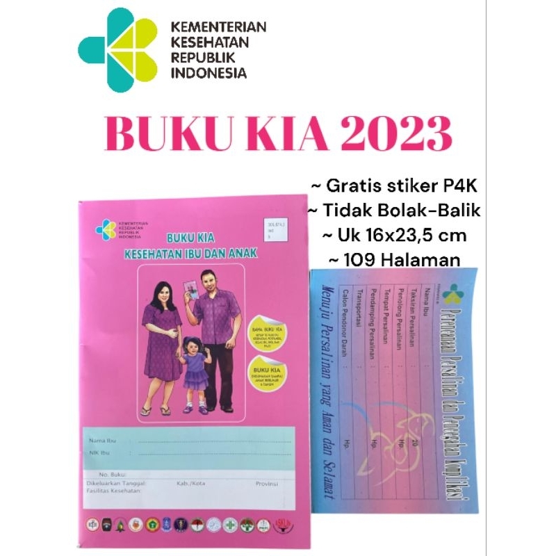 

Buku Kia (Kesehatan Ibu dan Anak) terbaru 2023