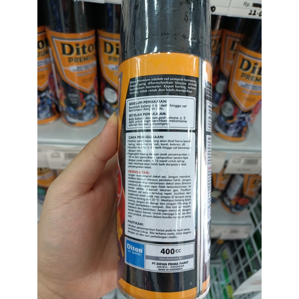 DITON 9128 CLEAR ACTIVATOR VERNIS PILOK TRANSPARAN DITON PYLOX DASAR