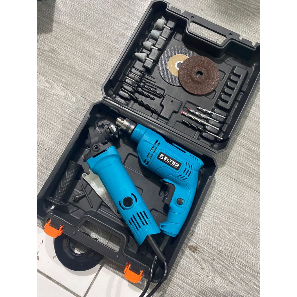 MURAH PROMO BOR 13mm bor dan gerinda mesin bor listrik bor gerinda paket bor dan gerinda mesin gerin