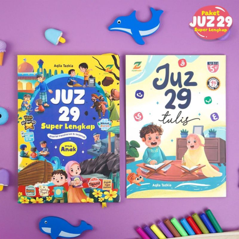 PAKET JUZ 29 SUPER LENGKAP Bonus Juz 29 Tulis