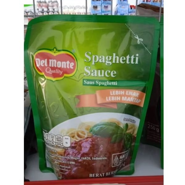 

Delmonte Saus Spaghetti Bolognese 200gr